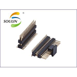 Buy cheap PA6T PA9T 2.0 Mm Pitch Connector Board To Board Header Dual Row from wholesalers