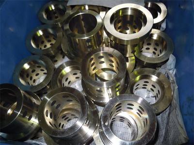 Quality Professional Self Lubricating Graphite Sleeve Bearings Custom Shape High Tensile for sale