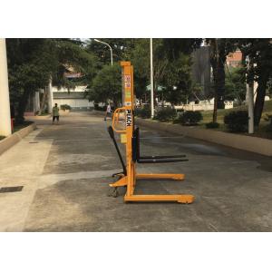 Buy cheap Adjustablemanual Hydraulic Pallet Stacker , Straddle Stacker Forklift High Efficiency from wholesalers