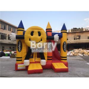 Buy cheap Colorful Smiling Inflatable Happy Face Crayon Combos With Digital Printing from wholesalers