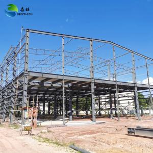 Buy cheap Steel Structure Warehouse with Angle Bracing 50x50mm Galvanized Frame from wholesalers