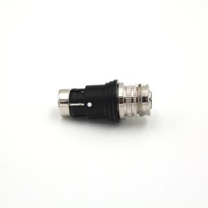 Half Shell Panel Mount Push Pull Electrical Connectors Black Short Type 1031F