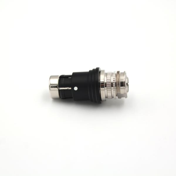 Buy cheap Half Shell Panel Mount Push Pull Electrical Connectors Black Short Type 1031F Series from wholesalers