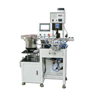 Wire Stripping Semi Automatic Terminal Crimping Machine With Vibration Plate For