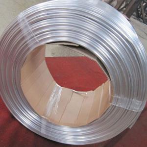 Buy cheap Extruded Pancake Aluminum Coil Pipe Refrigeration Heat Exchanger Support product