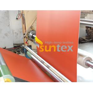 Buy cheap Silicone Coated Fiberglass Flame Resistance Fabric For Welding Protection from wholesalers