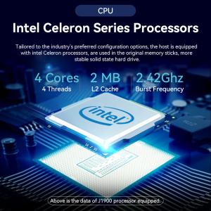 Buy cheap Intel Mini PC With Celeron Processors Single LAN DDR3L For Home Office from wholesalers