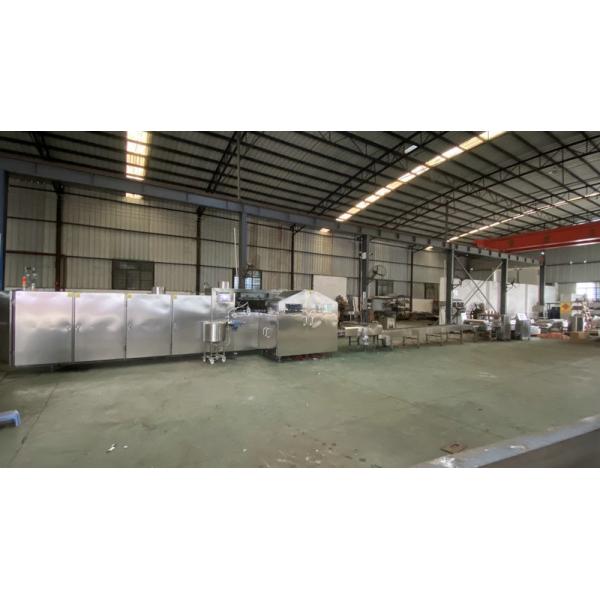 Quality Big Size Automatic Ice Cream Cone Machine With Heating System 2500pcs/h for sale