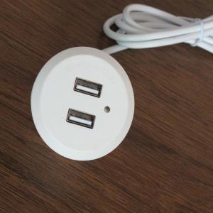 Buy cheap 1 Outlets Embedded Circular USB Socket for Household Appliance Charging Customization from wholesalers