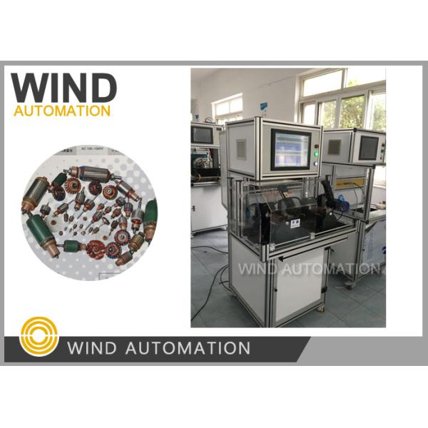 Starter Armature Testing Equipment Spins Rotor During Double Station WIND-ATS-02