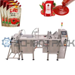 Buy cheap Ketchup Liquid Packing Machine Doypack Packing Machine Tomato Sauce Pouch from wholesalers