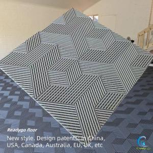 Buy cheap 2500 Pound Garage Floor Tile Black Polypropylene Garage Flooring Mats Interlocking from wholesalers
