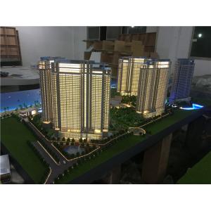 1/75 Scale Architectural House Models Builder With Light / High Rise Scale