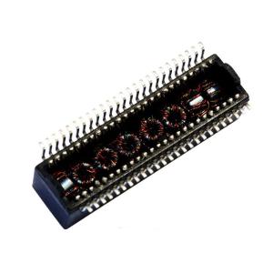 China HST-50001SCR 100KHz 1000BASE-T Ethernet Transformer Modules on sale