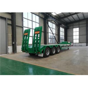 Gooseneck Lowboy Semi Trailer Leaf Spring Suspension With Equalizer Beam