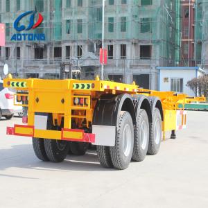 2-3 Axle Skeleton Semi Trailer for 20ft 40ft Containers