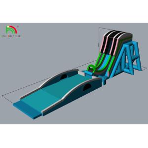 Buy cheap Custom Multiple Styles Inflatable Water Slide With Continuous Blower System from wholesalers