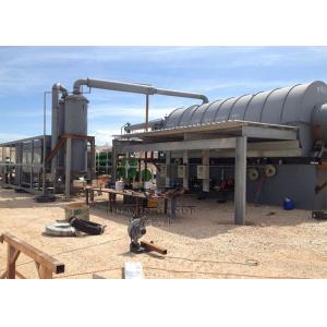 Buy cheap Non Catalytic Pyrolysis Tyre Recycling Plant Small Pyrolysis Plant Huayin from wholesalers