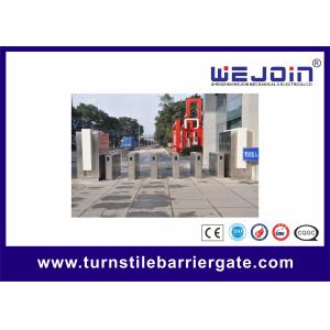 Buy cheap Intelligent Flap Barrier with 304 Stainless Steel Housing Used in High-level Institutions from wholesalers