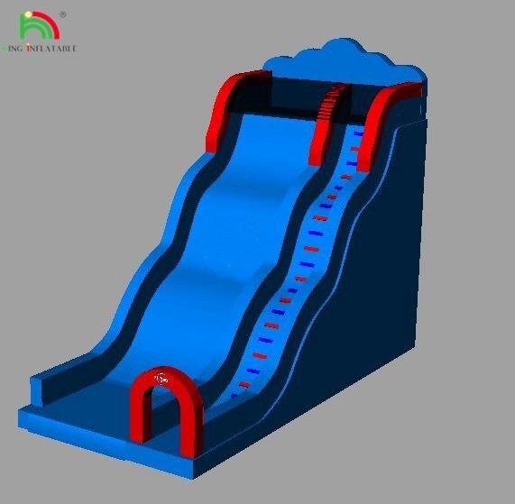 Buy cheap Commercial Waterslide Inflatable Water Slide with Pool from wholesalers