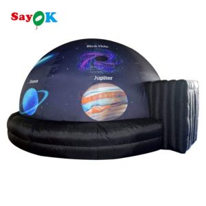 Buy cheap 4m to 10m Diameter Portable Inflatable Planetarium Dome with 21-30 Minutes Video Format and AC 110-240V Power from wholesalers