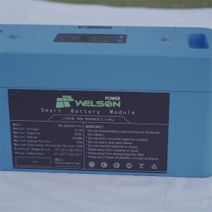 12v 100ah Lifepo4 Solar Lithium Iron Phosphate Battery Backup Marine Transport