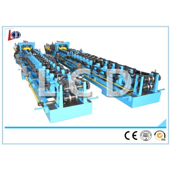 Buy cheap Automatic C&Z Purlin Forming Machine Cr12 Cutter 4.5 Ton 9.5m * 1.5m * 1.2m from wholesalers