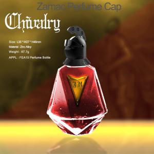 Buy cheap Silk Screen Printing Zamak Perfume Caps With Logo Molding In Gold/Silver/Customized Colors from wholesalers
