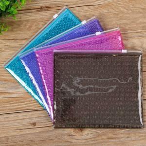 Clear Transparent Recycle Zipper Bubble Bag Custom Logo And Size