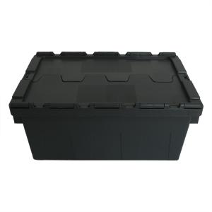 Logistic Storage Tourtop Plastic Milk Crates for Farm and Foldable Crates