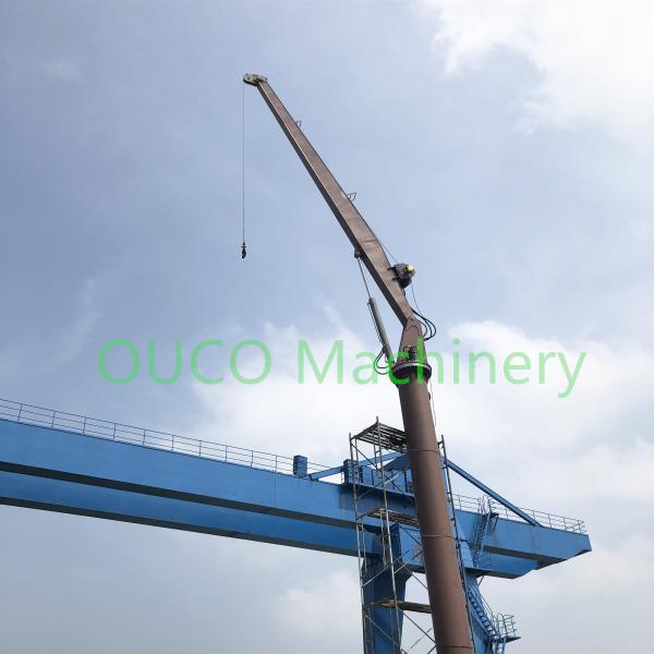 Buy cheap 1.3t Easy Maintenance 9.1m Fixed Boom Marine Cranes from wholesalers