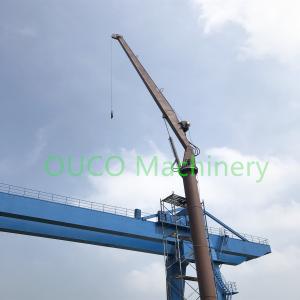 Buy cheap 1.3t Easy Maintenance 9.1m Fixed Boom Marine Cranes from wholesalers