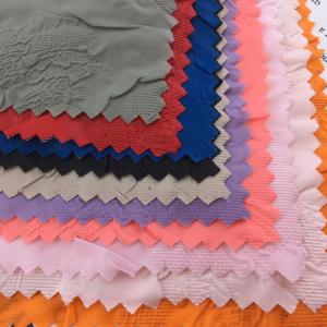 Buy cheap 420d Woven Crinkle Double Gauze Polyester Jacquard Fabric Shrink Resistant from wholesalers