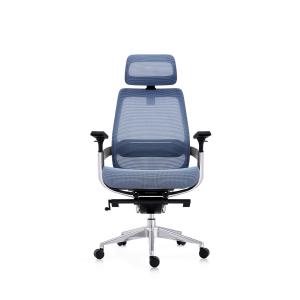 Buy cheap Executive Mesh Swivel Office Chair With Lumar Support And Footrest from wholesalers
