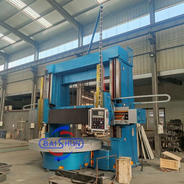 Buy cheap High Specification Level 2 Axis CK52 Series Double Column Vertical Lathe Machine with 4000mm Max Turning Diameter from wholesalers