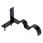 Buy cheap Double Curtain Rod Holders Brackets for Window Bedroom Home Decoration Party Occasion from wholesalers