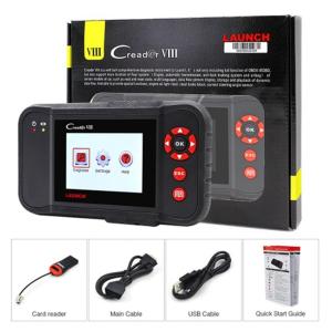 Buy cheap LAUNCH X431 Creader VIII 8 full obd2 Code Reader Scanner tester ENG/ABS/SRS/AT + Brake/SAS/Oil reset function same as CR from wholesalers