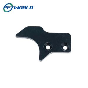 ODM Custom Aluminum Laser Cutting Parts Black Anodizing High Precision