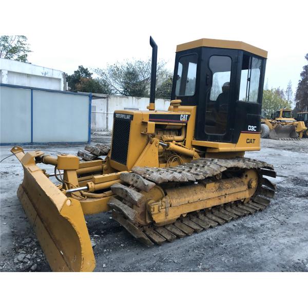 Used Cat Bulldozer D3c with Pyramid Track Secondhand Crawler Tractor D3c D4c