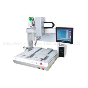 Two Workbenches Available for Switching System Auto Soldering Robot with Display