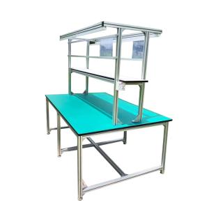 Buy cheap ESD Workbench 240x120x185cm with Aluminum Profile Flow Racks from wholesalers