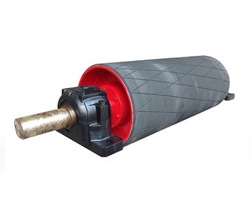 Buy cheap Diamond Rubber Lagged Drum Pulley – Conveyor Head Pulley for Anti-Slip Performance from wholesalers