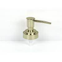 Buy cheap Bathroom Accessories Metal Soap Dispenser Pump , Rust Proof Syrup Dispenser Pump product