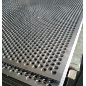 China Architectural 304 Stainless Steel Perforated Sheet 3048mm Length on sale