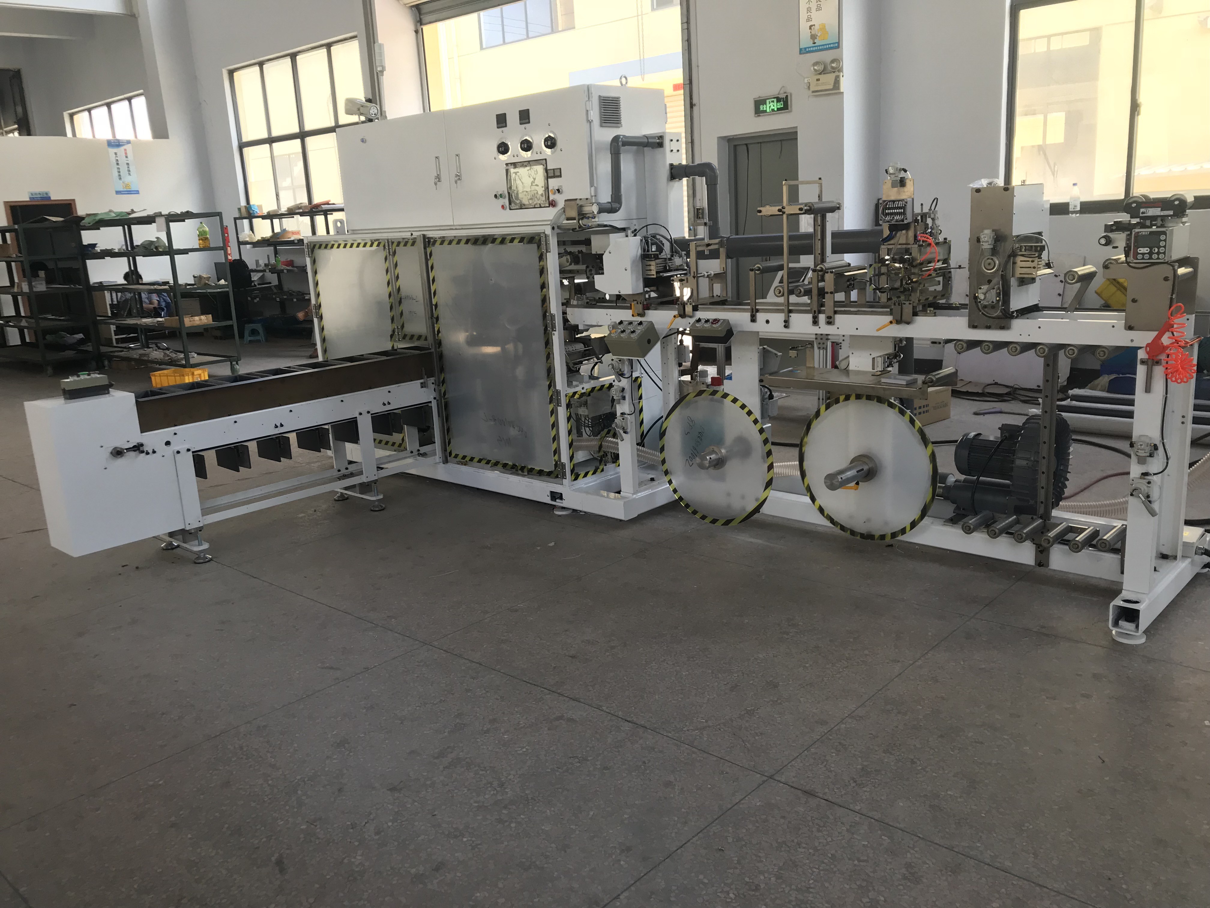 Buy cheap 300mm Sanitary Pads Packaging Machine With Plc Control System from wholesalers