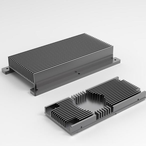Quality Precision Custom Aluminum Extrusion Aluminum Alloy Radiator CNC machining for sale