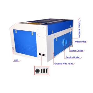 Water Cooling Wood Engraving Machine / Laser Cutter Engraver 42 Stepper Motor