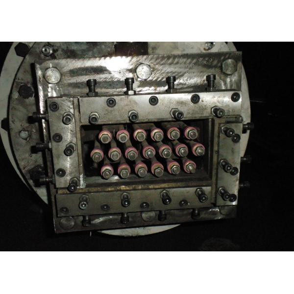 Quenching Brick Making Machinery extruder mouth spare Parts High Mn Anti