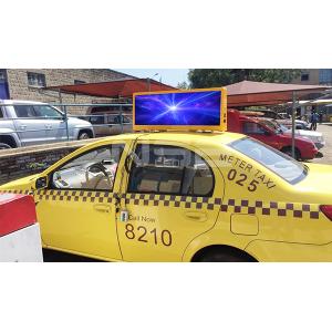 Buy cheap 192*64dot Screen Resolution Car LED Sign Display for Asynchronous Control and 96*32 Cm Drive Mode from wholesalers