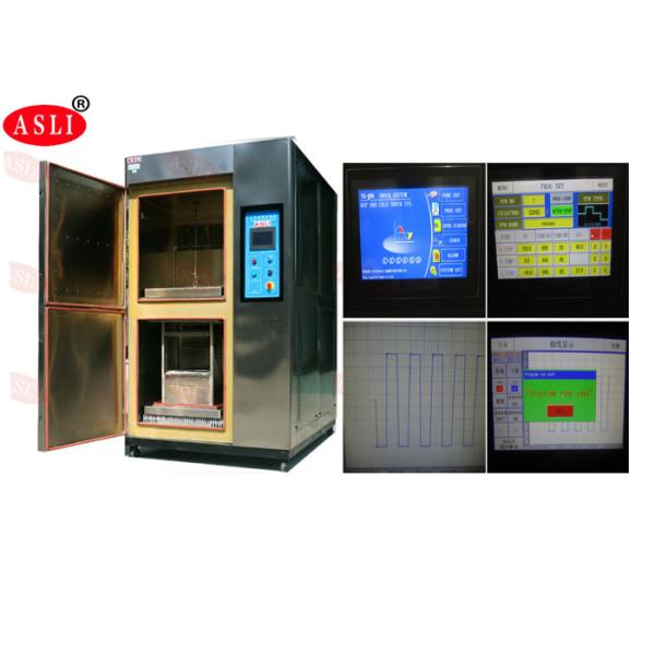 Quality 2 - Zone Temperature Thermal Shock Cycling Test Equipment Machine Chamber for sale
